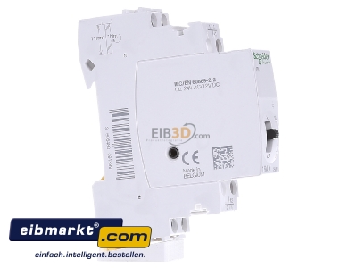 View on the left Schneider Electric A9C30112 Latching relay 24V AC
