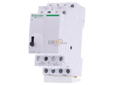 Frontansicht Schneider Electric A9C30114 Fernschalter ITL 4P 16A 24VAC 