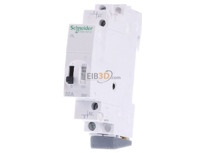 Front view Schneider Electric A9C30831 Latching relay 230...240V AC 
