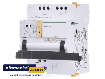Frontansicht Schneider Electric A9C70132 Wiedereinschaltgert f.IC60 2P ARA 