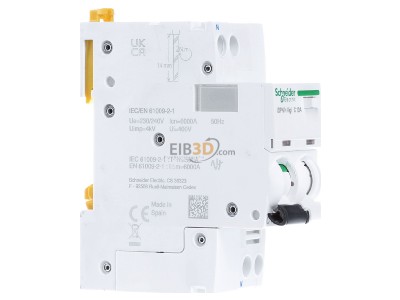Ansicht links Schneider Electric A9D32613 FI/LS-Schalter 13A C 30mA A 