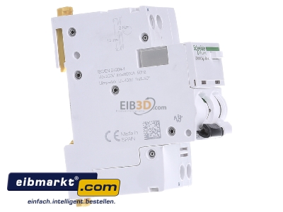 Ansicht links Schneider Electric A9D56604 FI/LS-Schalter 4A B 30mA A 