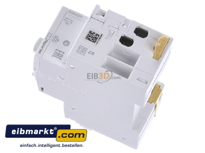 View top right Schneider Electric A9D56606 Earth leakage circuit breaker B6/0,03A 
