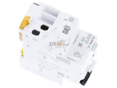 View top left Schneider Electric A9D56610 Earth leakage circuit breaker B10/0,03A 
