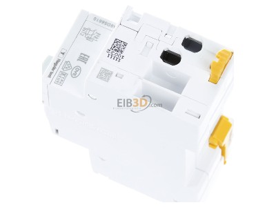 View top right Schneider Electric A9D56610 Earth leakage circuit breaker B10/0,03A 
