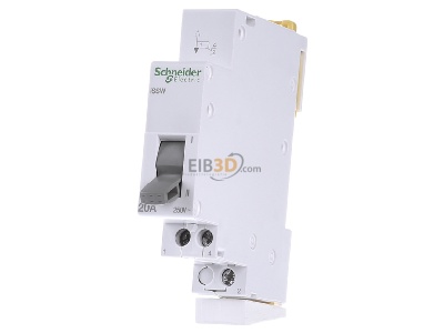 Front view Schneider Electric A9E18070 3-way switch (alternating switch) 
