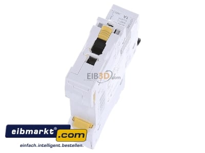 Top rear view Schneider Electric A9F03101 Miniature circuit breaker 1-p B1A
