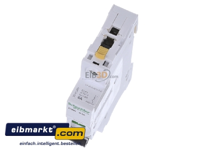 View up front Schneider Electric A9F03106 Miniature circuit breaker 1-p B6A - 
