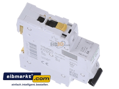 View top left Schneider Electric A9F03106 Miniature circuit breaker 1-p B6A - 
