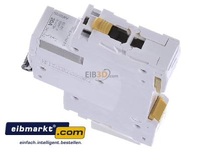 Ansicht oben rechts Schneider Electric A9F03120 LS-Schalter 1P 20A B IC60N 