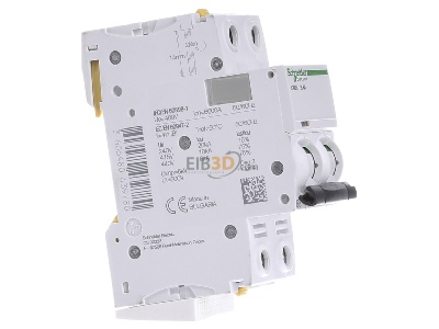 View on the left Schneider Electric A9F03206 Miniature circuit breaker 2-p B6A 
