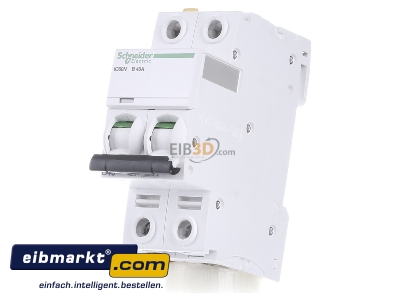 Front view Schneider Electric A9F03240 Miniature circuit breaker 2-p B40A - 
