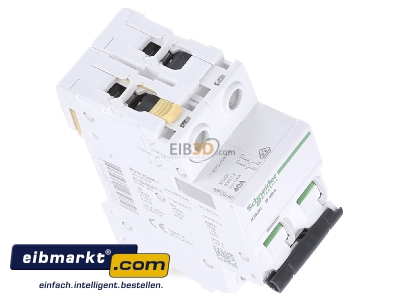 View top left Schneider Electric A9F03240 Miniature circuit breaker 2-p B40A - 
