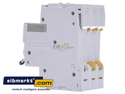 View on the right Schneider Electric A9F03316 Miniature circuit breaker 3-p B16A
