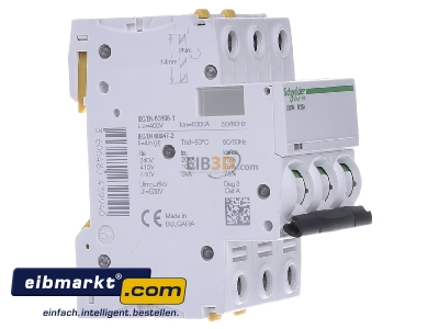 View on the left Schneider Electric A9F03325 Miniature circuit breaker 3-p B25A - 
