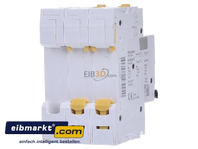 Back view Schneider Electric A9F03325 Miniature circuit breaker 3-p B25A - 
