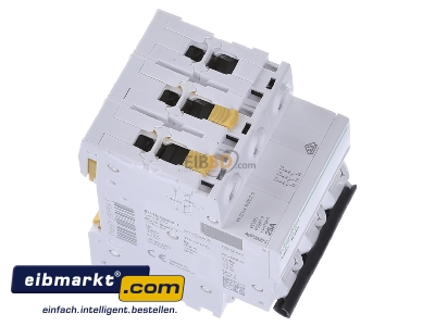 Ansicht oben links Schneider Electric A9F03325 LS-Schalter 3P 25A B IC60N 