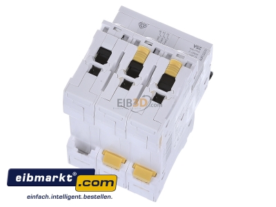 Ansicht oben hinten Schneider Electric A9F03325 LS-Schalter 3P 25A B IC60N 