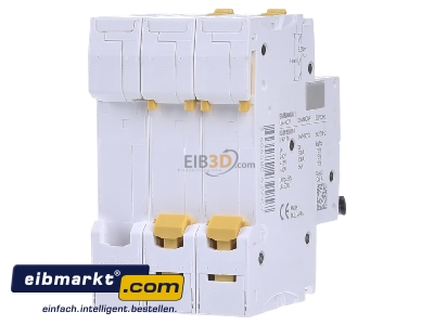 Back view Schneider Electric A9F03332 Miniature circuit breaker 3-p B32A - 

