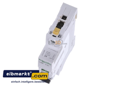 View up front Schneider Electric A9F04102 Miniature circuit breaker 1-p C2A
