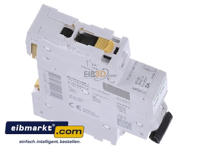 View top left Schneider Electric A9F04102 Miniature circuit breaker 1-p C2A
