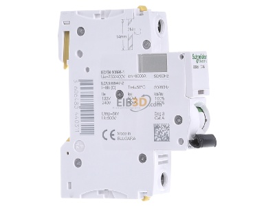 View on the left Schneider Electric A9F04103 Miniature circuit breaker 1-p C3A 
