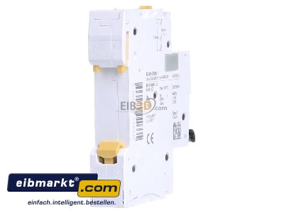 Back view Schneider Electric A9F04106 Miniature circuit breaker 1-p C6A - 
