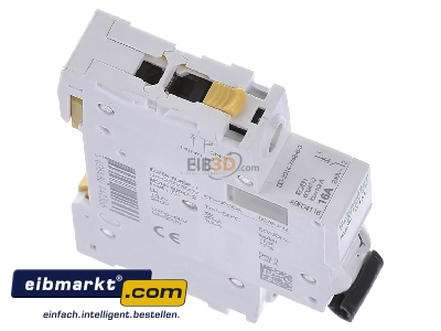 Ansicht oben links Schneider Electric A9F04116 LS-Schalter 1P 16A C IC60N 