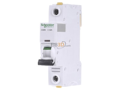 Frontansicht Schneider Electric A9F04132 LS-Schalter 1P 32A C IC60N 