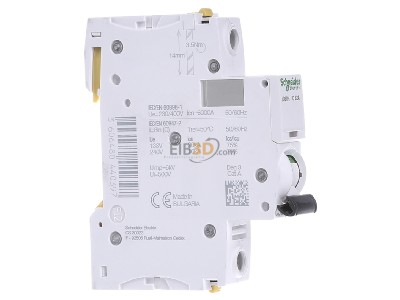 Ansicht links Schneider Electric A9F04132 LS-Schalter 1P 32A C IC60N 