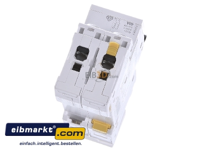 Top rear view Schneider Electric A9F04240 Miniature circuit breaker 2-p C40A 
