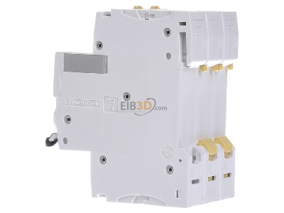 View on the right Schneider Electric A9F04306 Miniature circuit breaker 3-p C6A 
