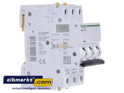 Ansicht links Schneider Electric A9F04310 LS-Schalter 3P 10A C IC60N 
