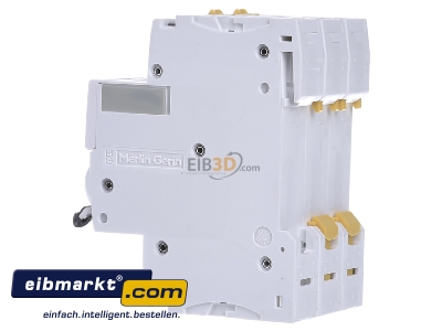 Ansicht rechts Schneider Electric A9F04310 LS-Schalter 3P 10A C IC60N 