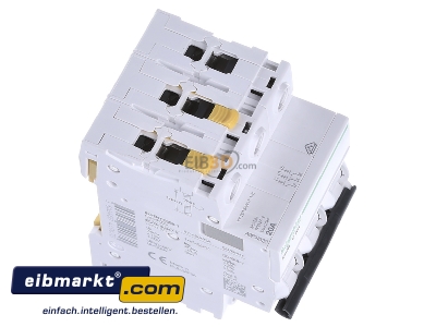 Ansicht oben links Schneider Electric A9F04320 LS-Schalter 3P 20A C IC60N 