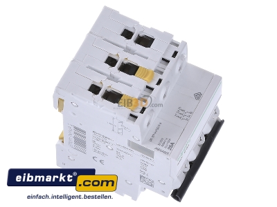 Ansicht oben links Schneider Electric A9F04325 LS-Schalter 3P 25A C IC60N 