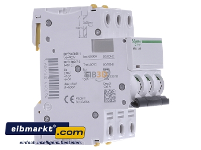 View on the left Schneider Electric A9F04332 Miniature circuit breaker 3-p C32A
