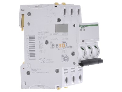 View on the left Schneider Electric A9F04350 Miniature circuit breaker 3-p C50A 
