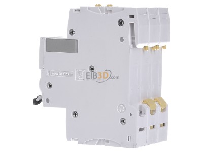 View on the right Schneider Electric A9F04350 Miniature circuit breaker 3-p C50A 
