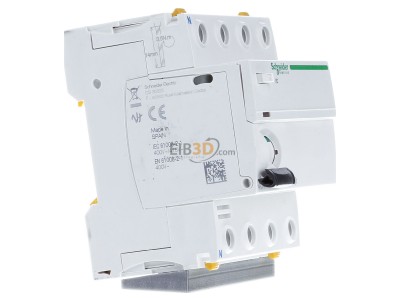 Ansicht links Schneider Electric A9F04416 LS-Schalter 4P 16A C IC60N 