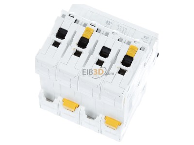 Ansicht oben hinten Schneider Electric A9F04716 LS-Schalter 3P+N 16A C IC60N 