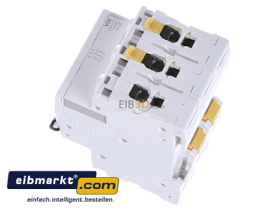 View top right Schneider Electric A9F05363 Miniature circuit breaker 3-p D63A 
