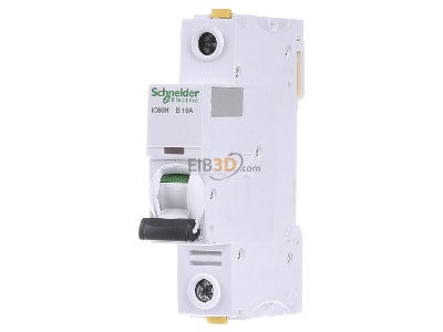 Front view Schneider Electric A9F06116 Miniature circuit breaker 1-p B16A 
