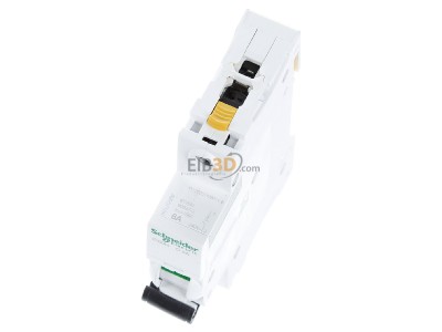 Ansicht oben vorne Schneider Electric A9F07106 LS-Schalter 1P 6A C IC60H 