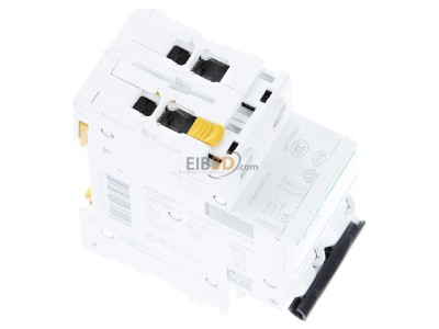 View top left Schneider Electric A9F07202 Miniature circuit breaker 2-p C2A 
