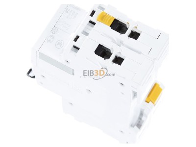 View top right Schneider Electric A9F07202 Miniature circuit breaker 2-p C2A 
