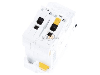 Top rear view Schneider Electric A9F07202 Miniature circuit breaker 2-p C2A 
