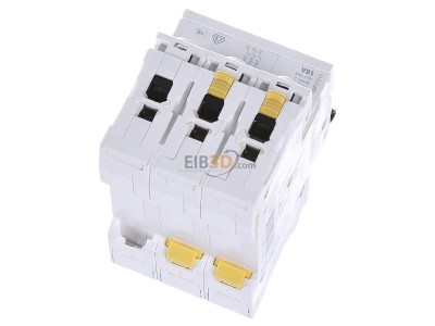 Top rear view Schneider Electric A9F07316 Miniature circuit breaker 3-p C16A 
