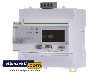 Frontansicht Schneider Electric A9MEM3150 Energiezhler IEM3150 3P+N 63A Modbus 