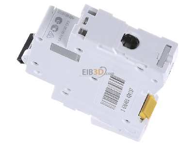 Ansicht oben rechts Schneider Electric A9N61512 LS-Schalter 1P 20A C C60H-DC 
